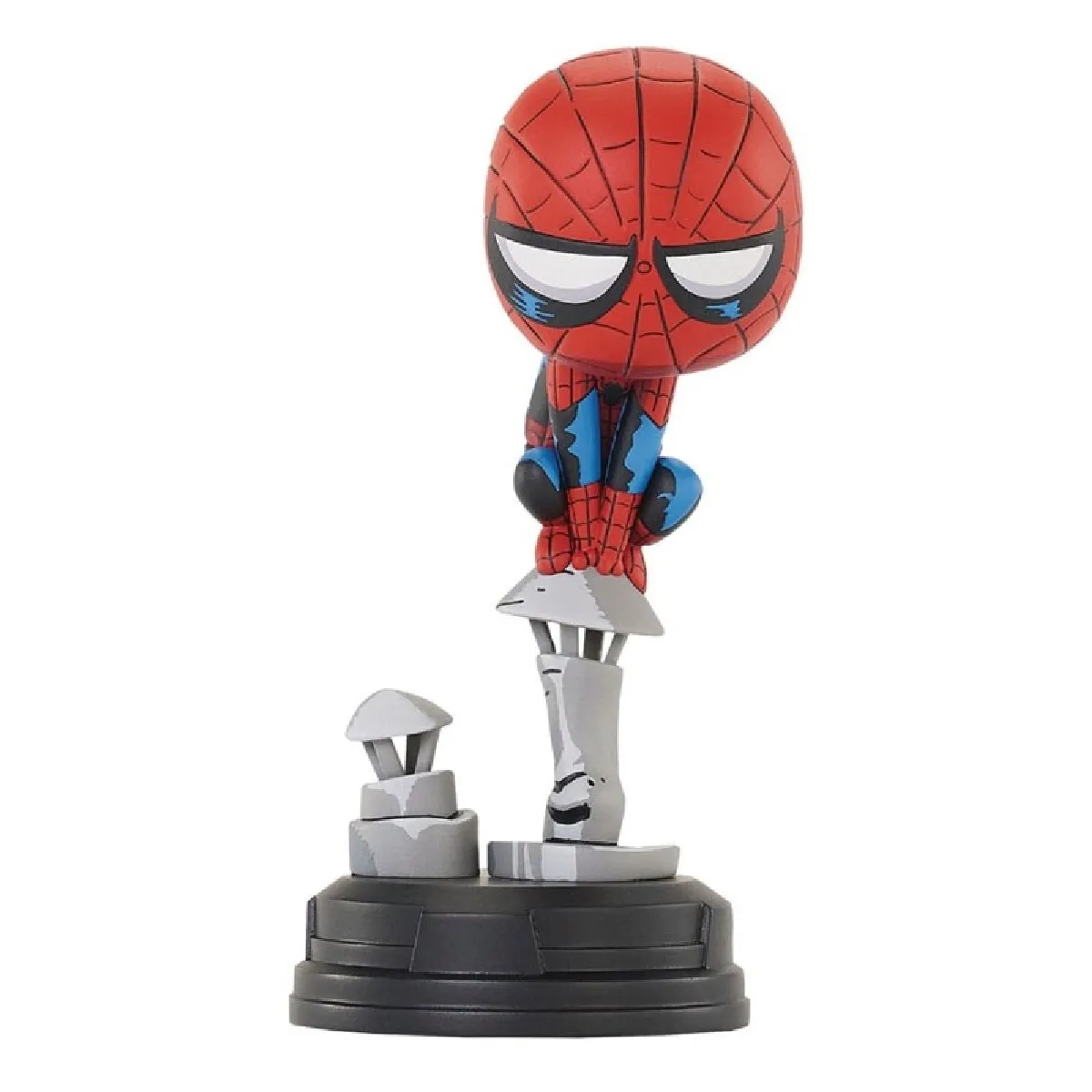 Diamond Select Toys Statuette Marvel Spider-Man Animée Sur Cheminée
