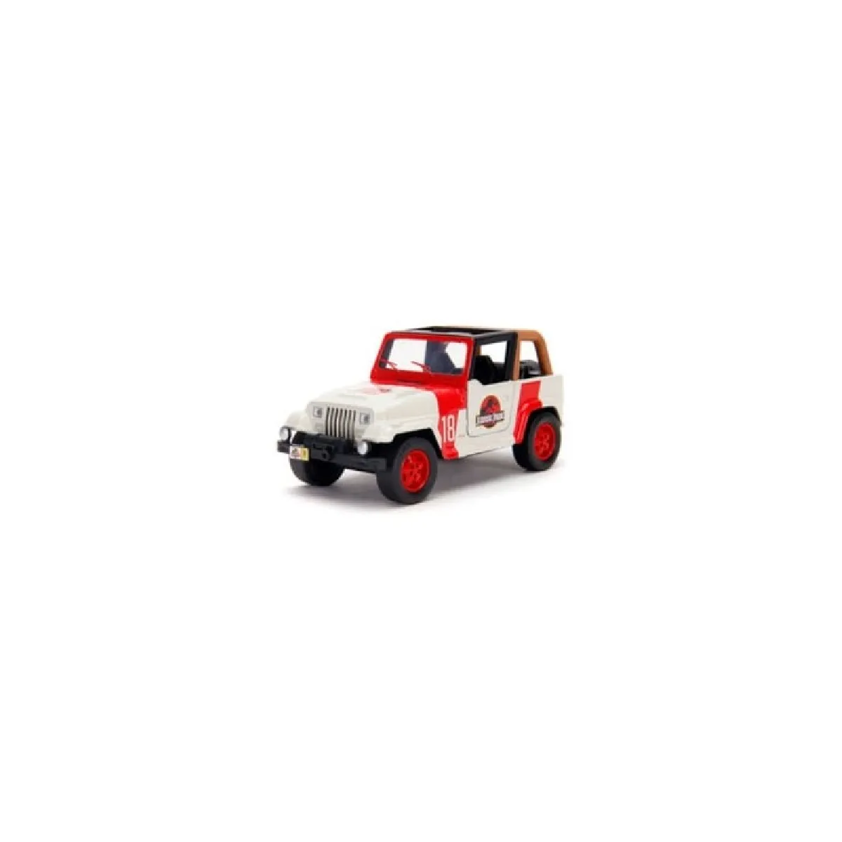 Jada Toys Véhicule Jurassic World Jeep Wrangler 1/32