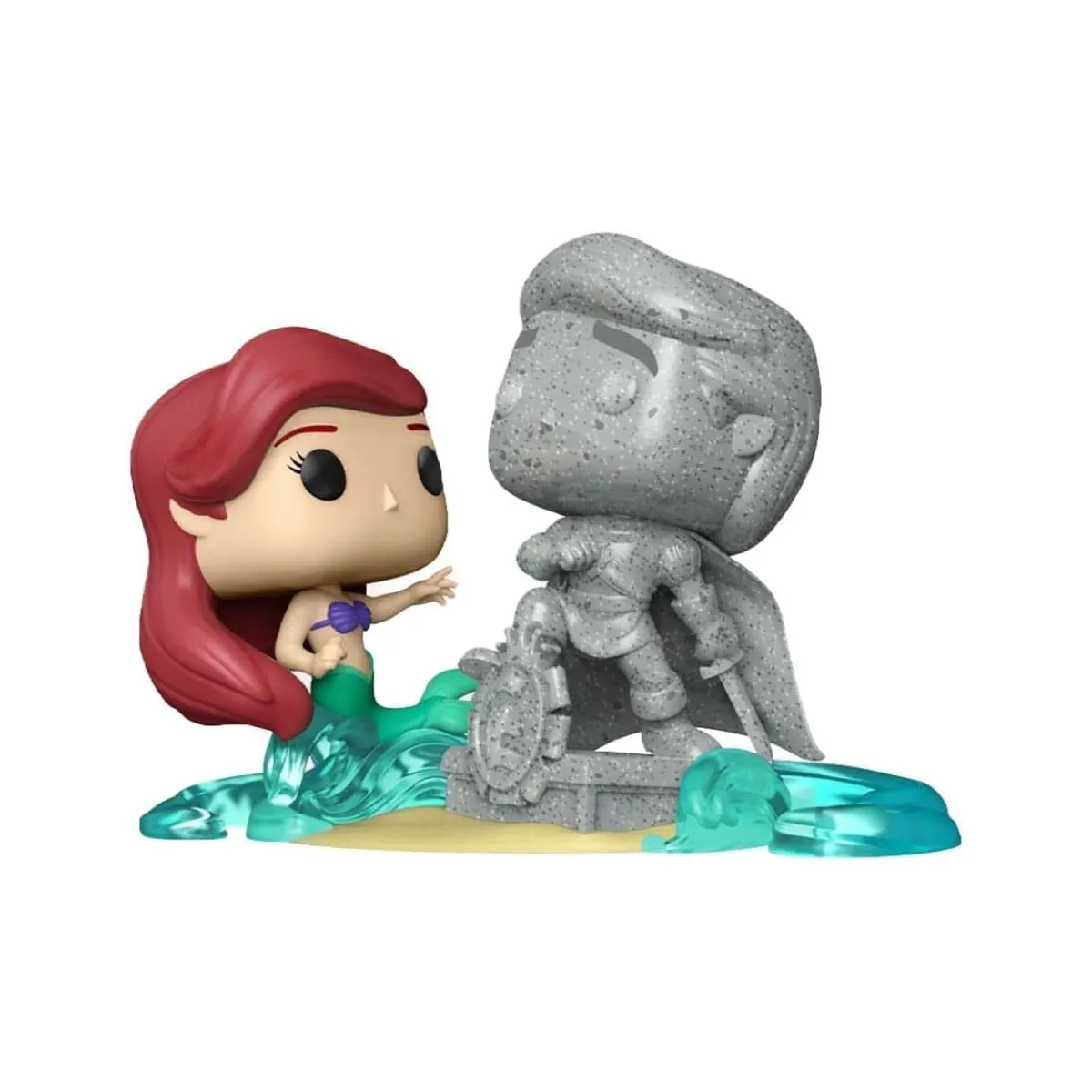 FUNKO Disney Figurine POP! Ultimate Princess Ariel & Statue Eric - vue 5