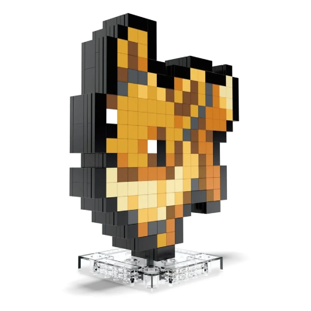 Mattel Jeu de construction Pokémon MEGA Évoli Pixel Art