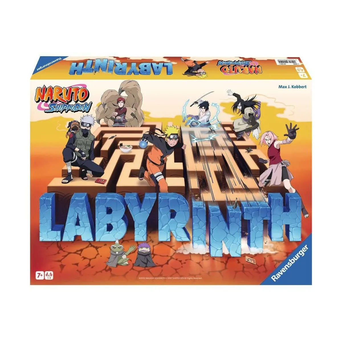 Naruto Ravensburger 27557 jeu de société Labyrinth Famille - vue 2