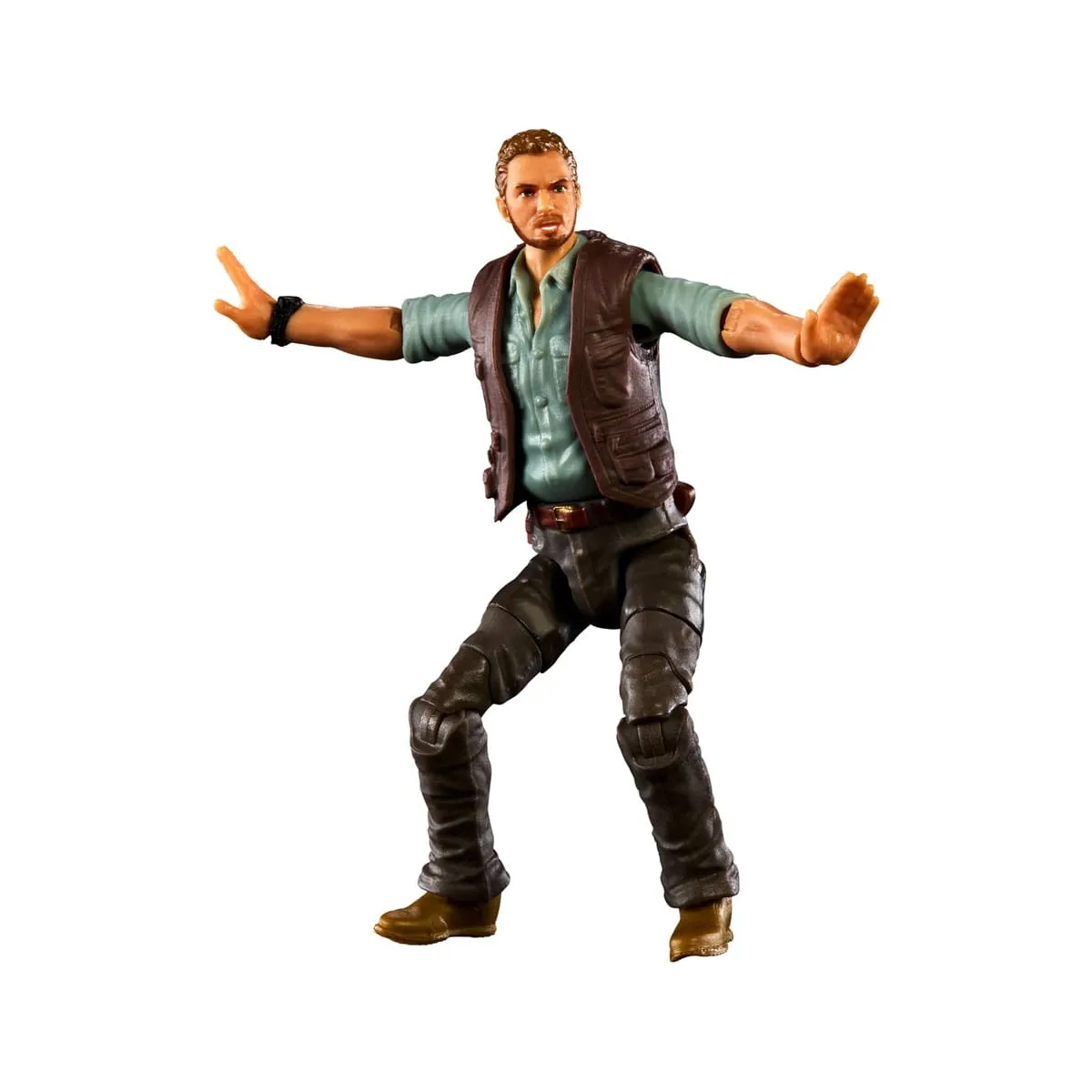 Figurine Jurassic World MATTEL Owen Grady 10 cm Collection Hammond - vue 2