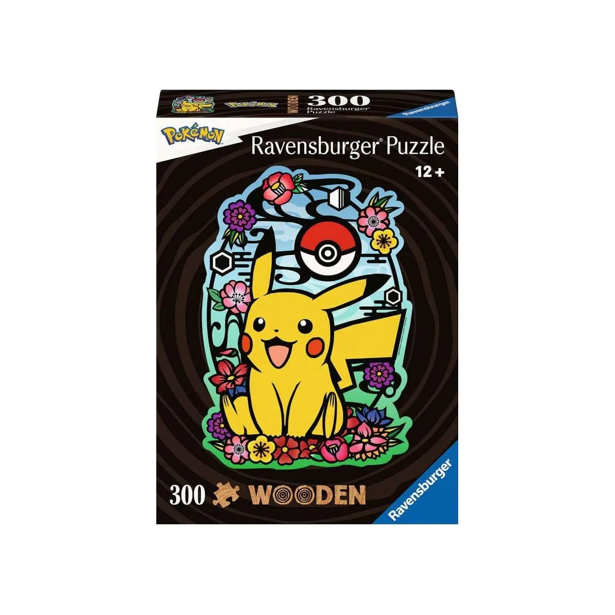 Puzzle En Bois Pikachu 300 Pièces Ravensburger La Boite