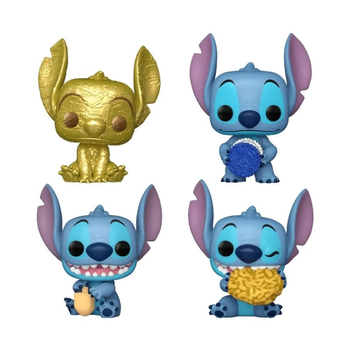 Funko Stitch Holiday Pack 4 Porte clés POP! 4 cm - vue 9