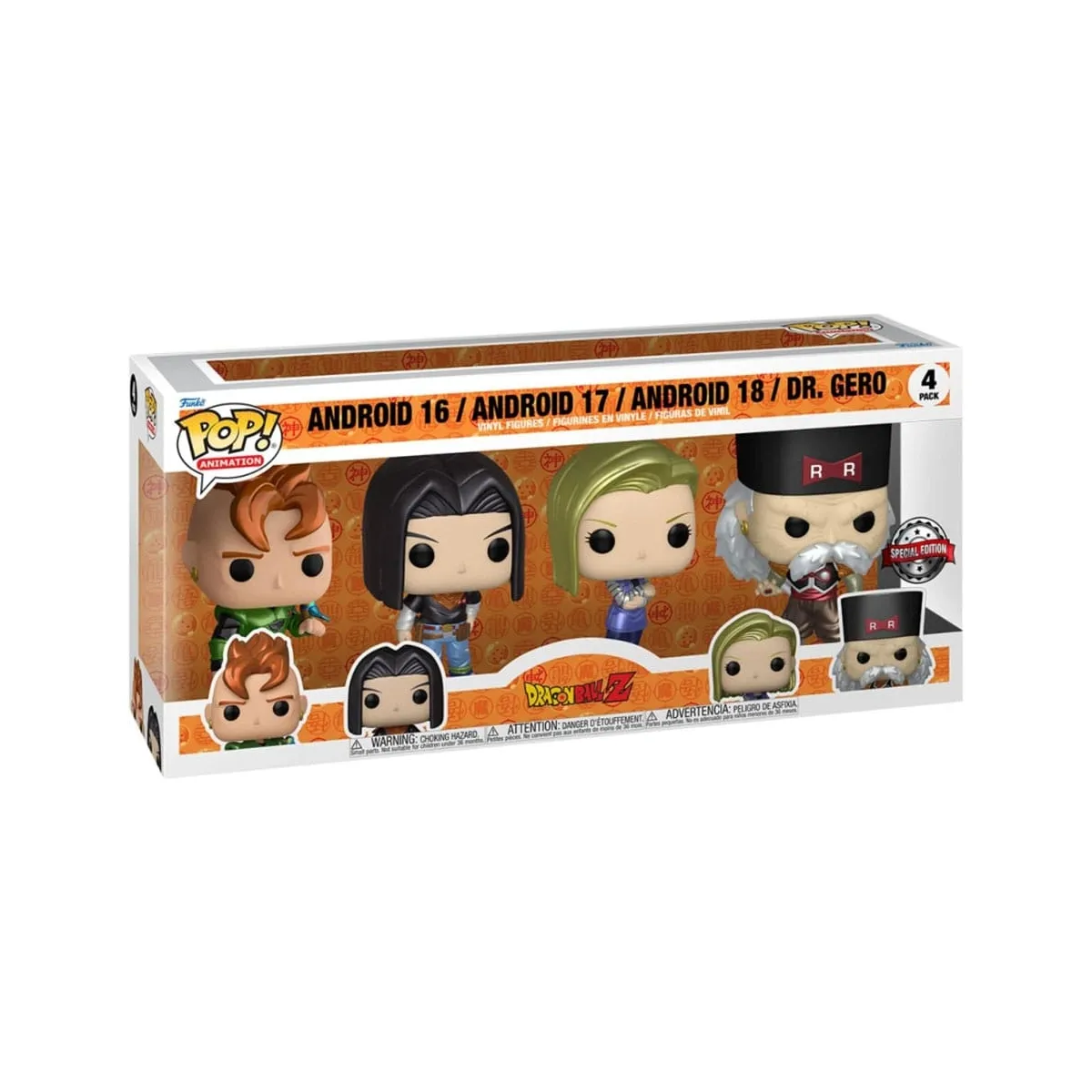 Funko Dragon Ball Z Pack 4 Figurines POP!