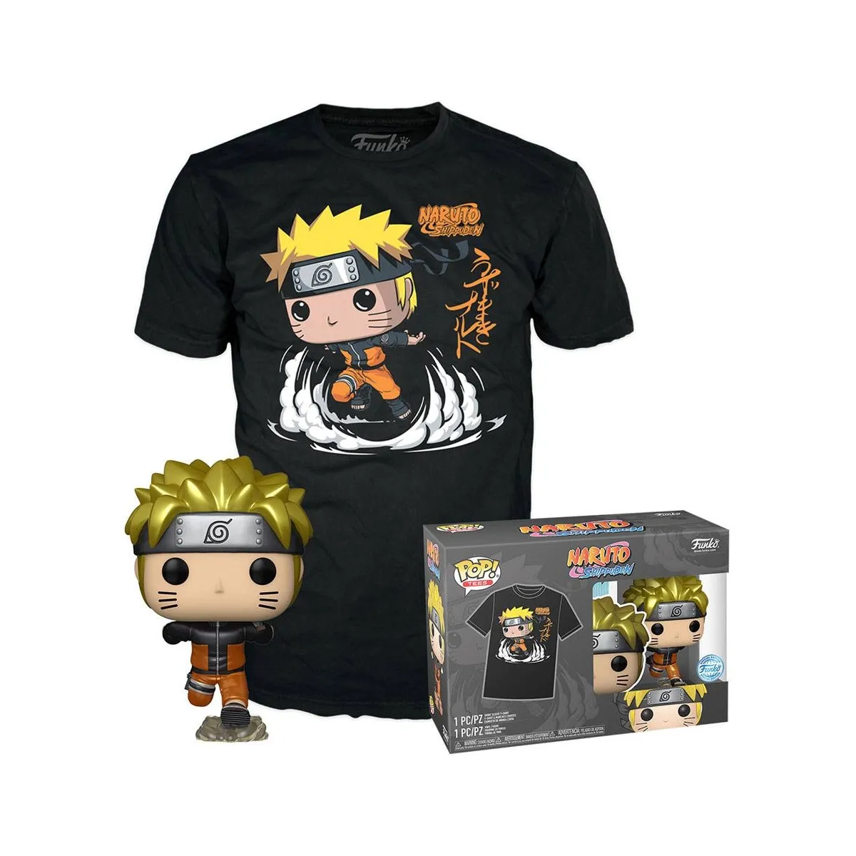 Funko set figurine POP! + T shirt Naruto Running