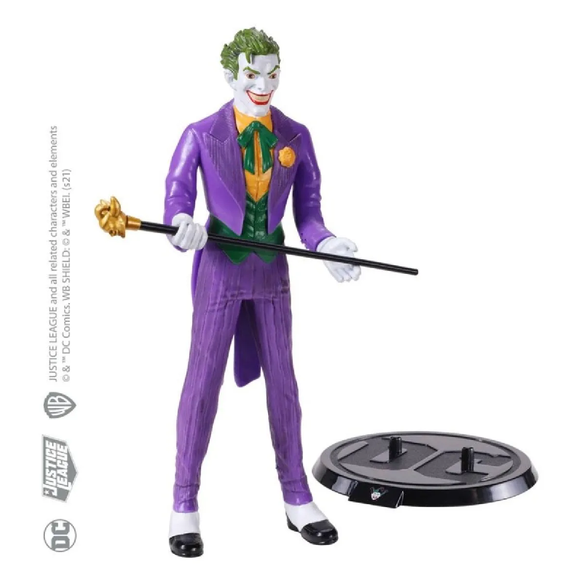 Noble Collection DC Universe Joker BendyFig 7.5 Inch Action Figure - Image 2