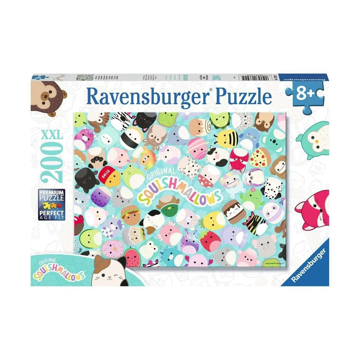 Puzzle 200 pièces : Une journée avec Squishmallows Ravensburger France - vue 2