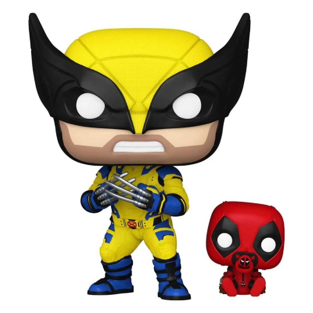 Wolverine w/ Babypool Deadpool 3 Figurine POP