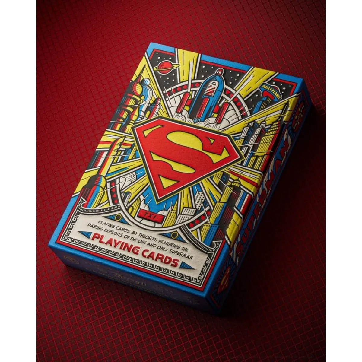 Theory11 Jeu De Cartes Superman Dc Comics