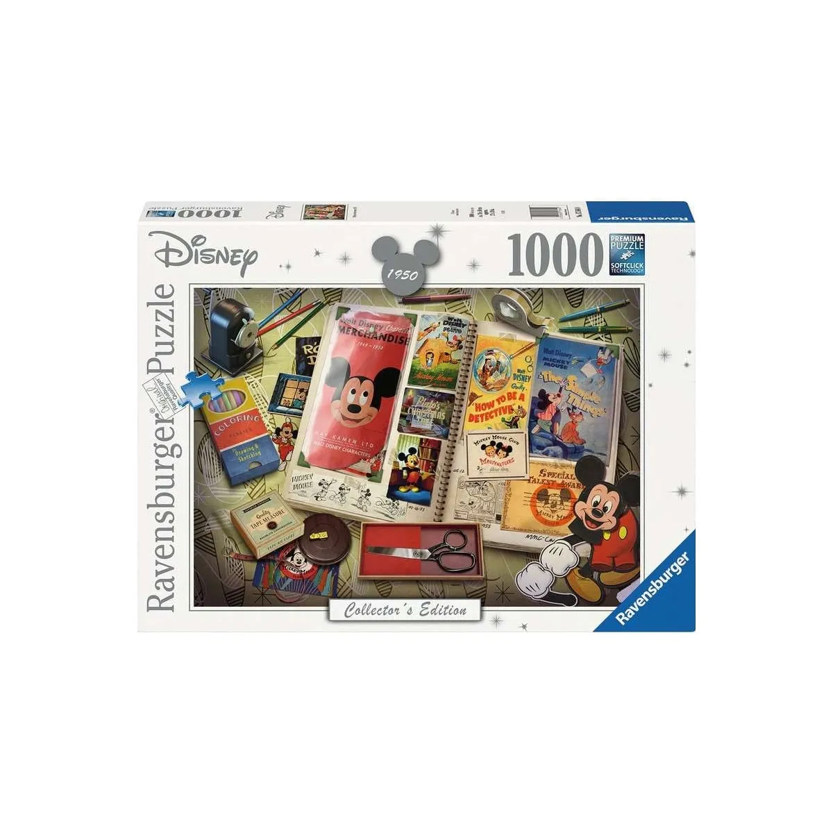 Puzzle 1000 pièces : Disney : Anniversaire de Mickey 1950 Ravensburger France