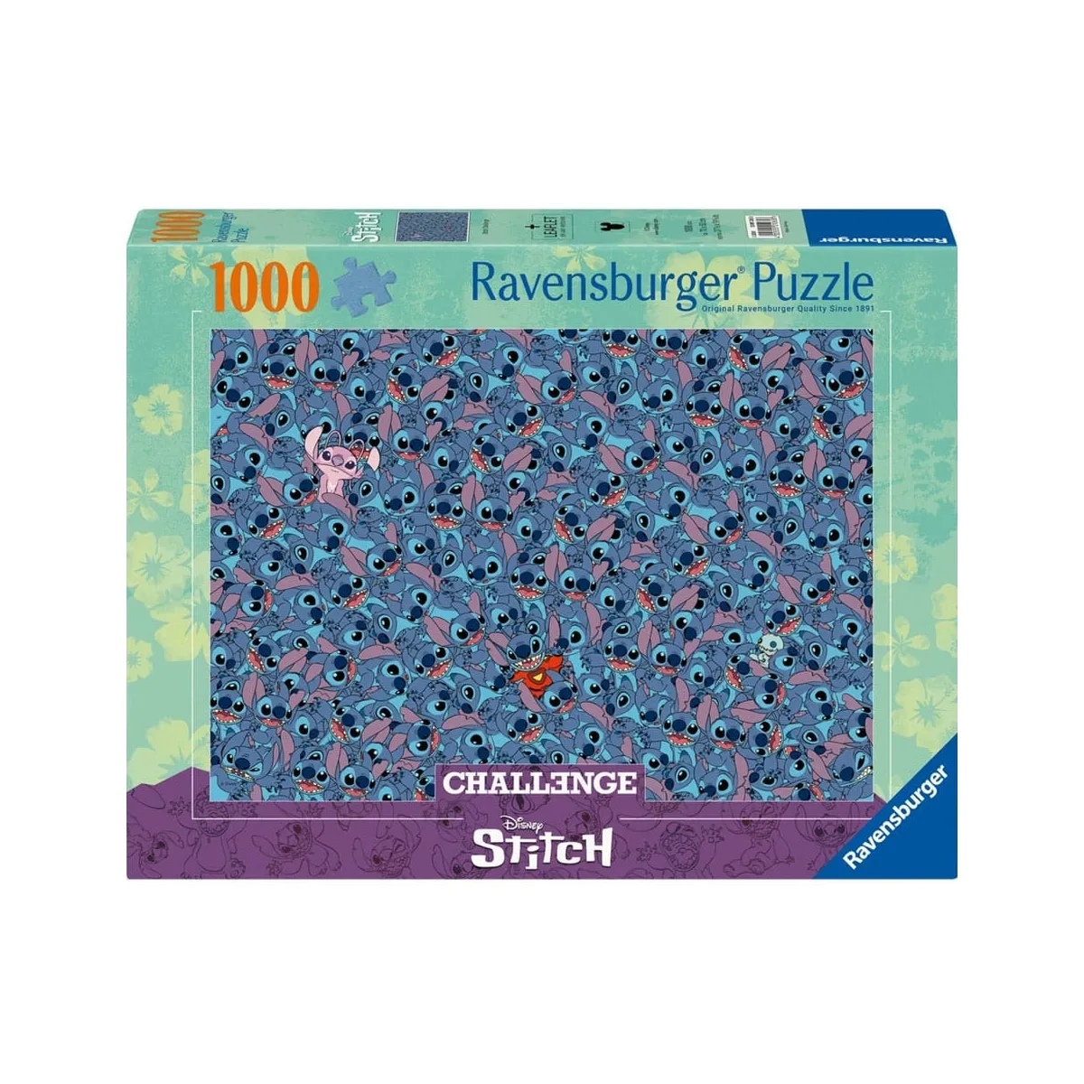 Puzzle 1000 pièces Stitch Ravensburger France - vue 7