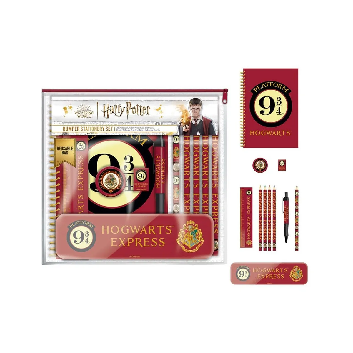 Pyramid International Harry Potter Set Papeterie Voie 9¾