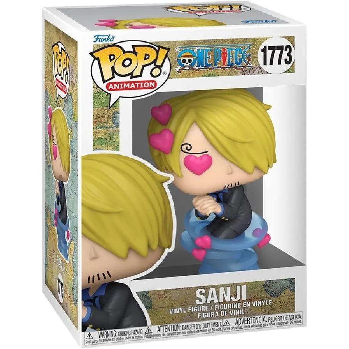 Funko One Piece POP! Animation Figurine Vinyle Sanji (Refresh) 9 Cm - Image 6