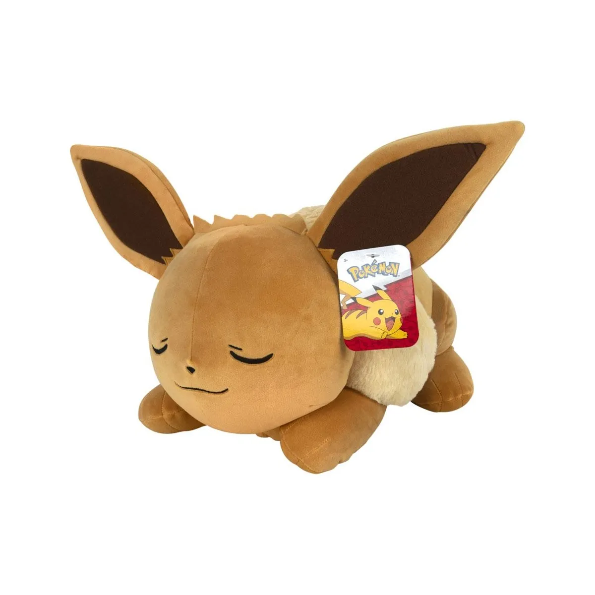 Pokémon Blanc Peluche Evoli Dormante 45Cm - Image 4