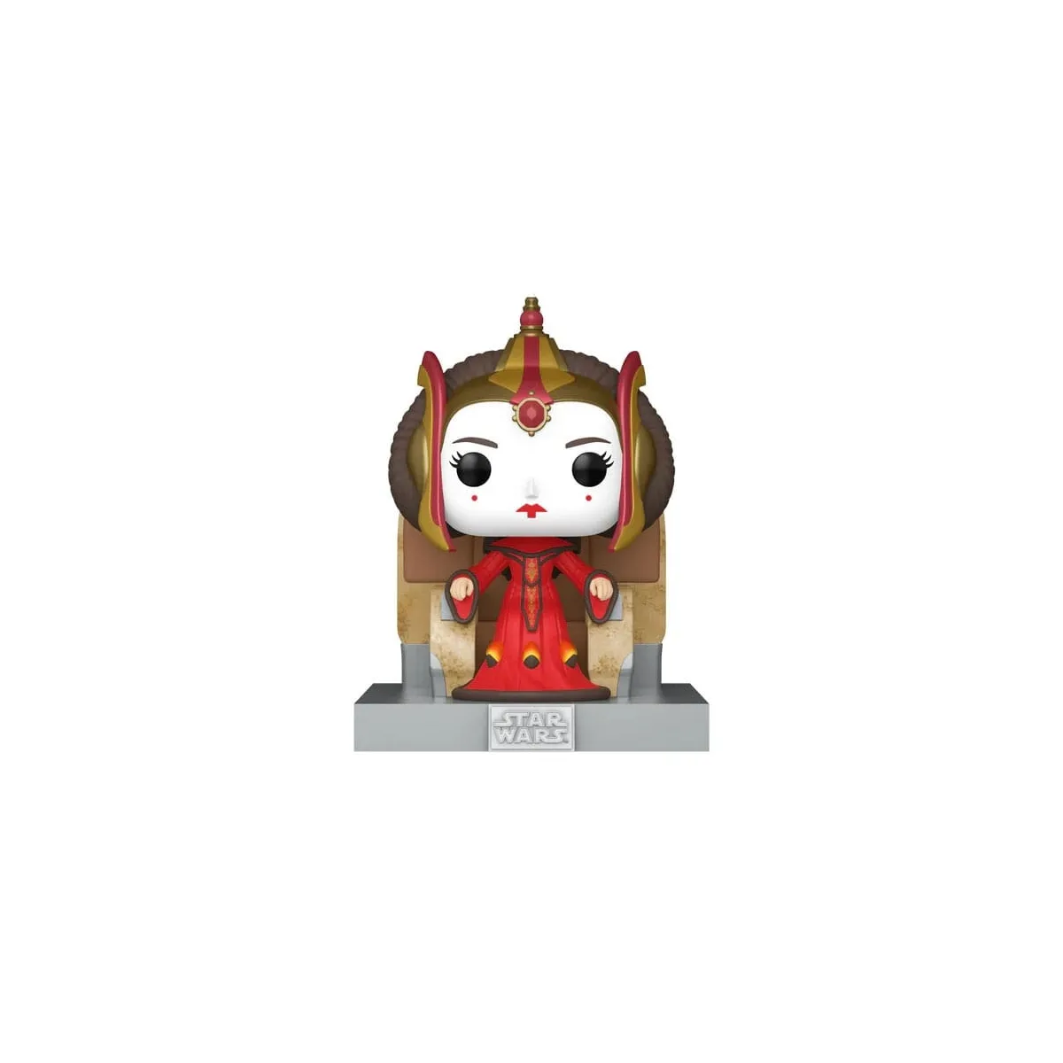 Figurine Funko Pop Deluxe Star Wars Queen Amidala on the Throne Neuf - vue 3