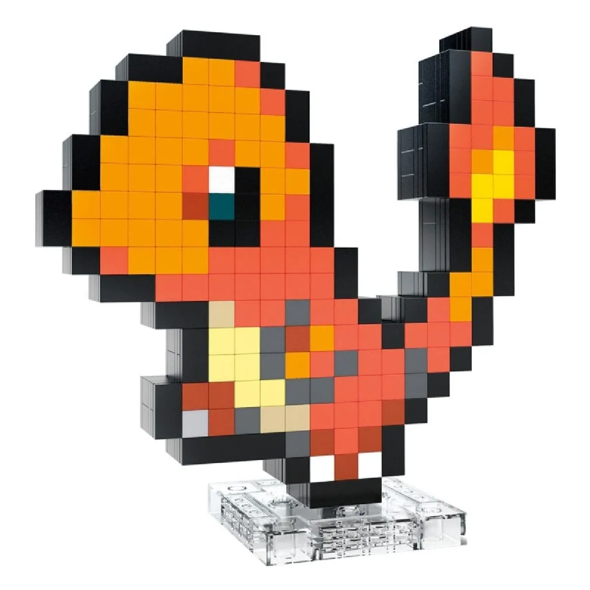 Mattel jeu de construction Mega Pokémon Salamèche Pixel Art