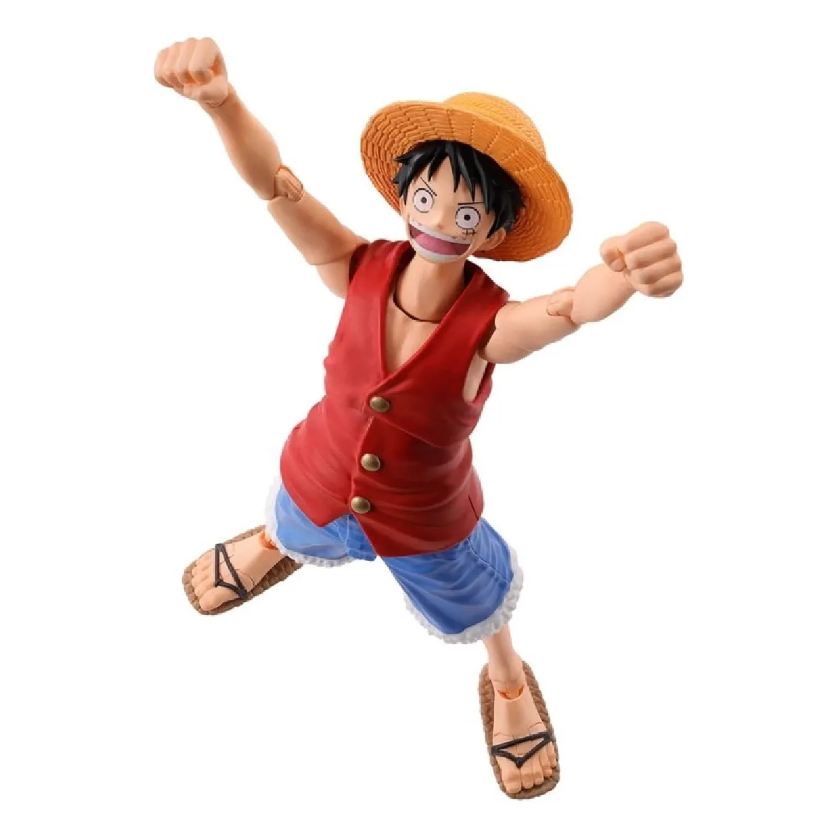 Tamashii Nations Rouge Figurine One Piece Romance Dawn Monkey D Luffy S.h - Image 4