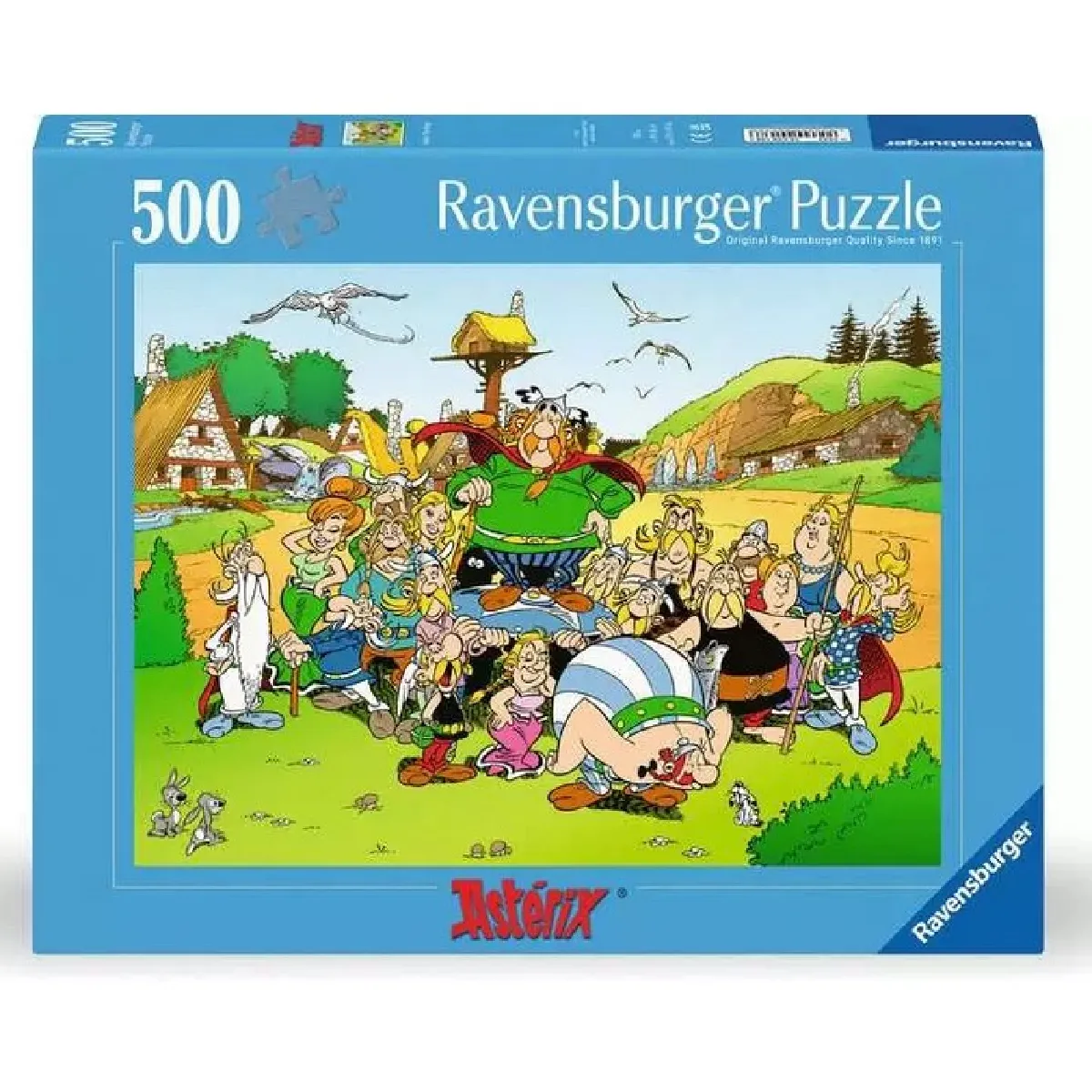 Puzzle 500 pièces Astérix et Obélix : Astérix au village Ravensburger France