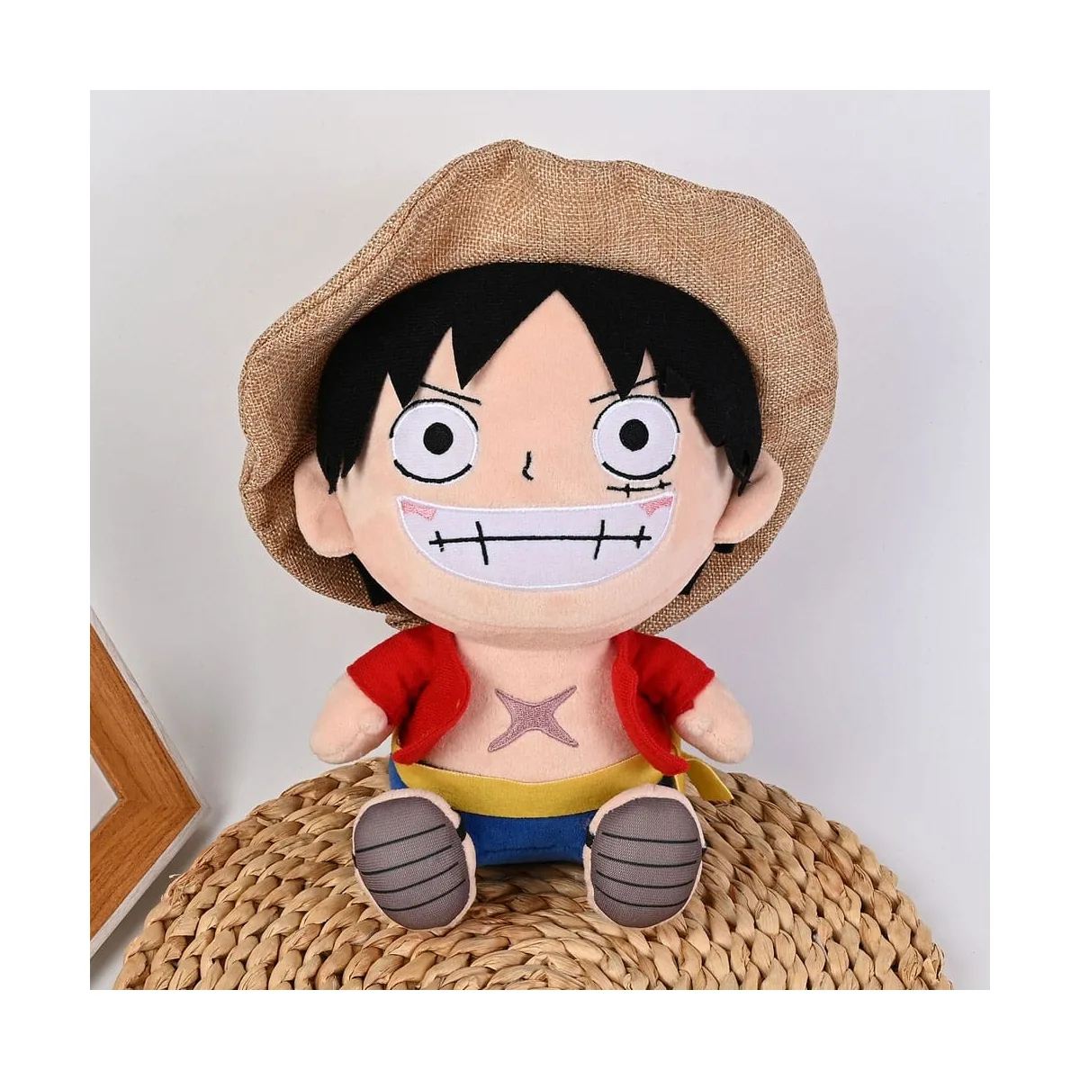 Generique One Piece - Peluche Monkey D. Luffy Gear 5 New World Ver. 20 Cm - Image 3