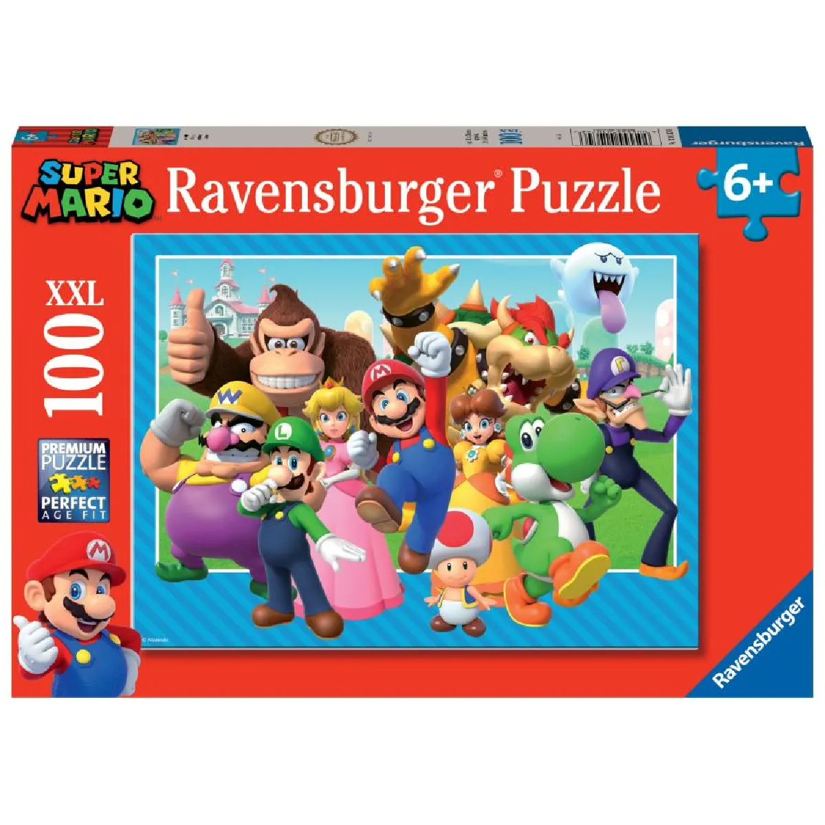 Puzzle 100 pièces : Super Mario : Let' a go ! Ravensburger France