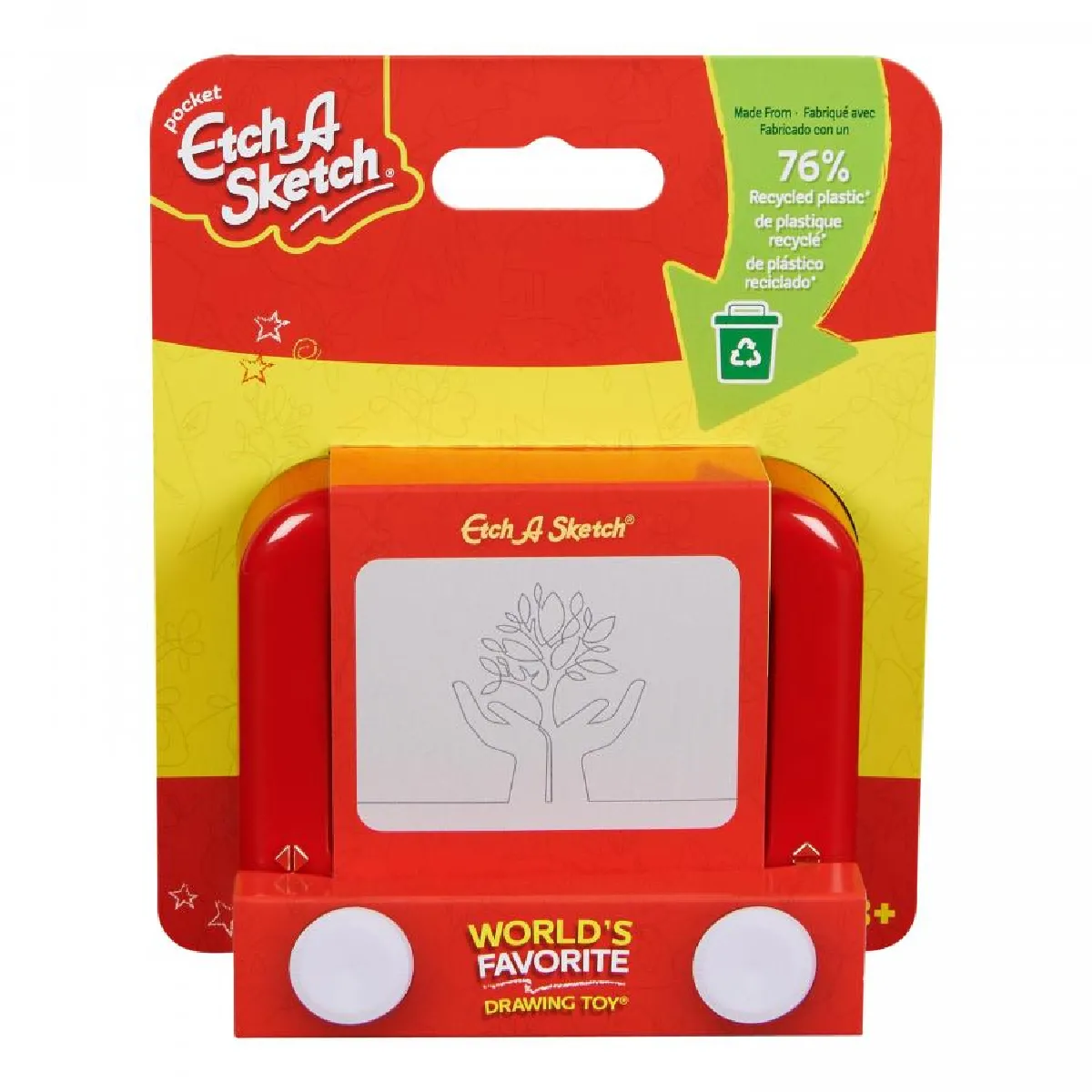 Ecran magique Etch A Sketch version Pocket Spin Master - vue 8