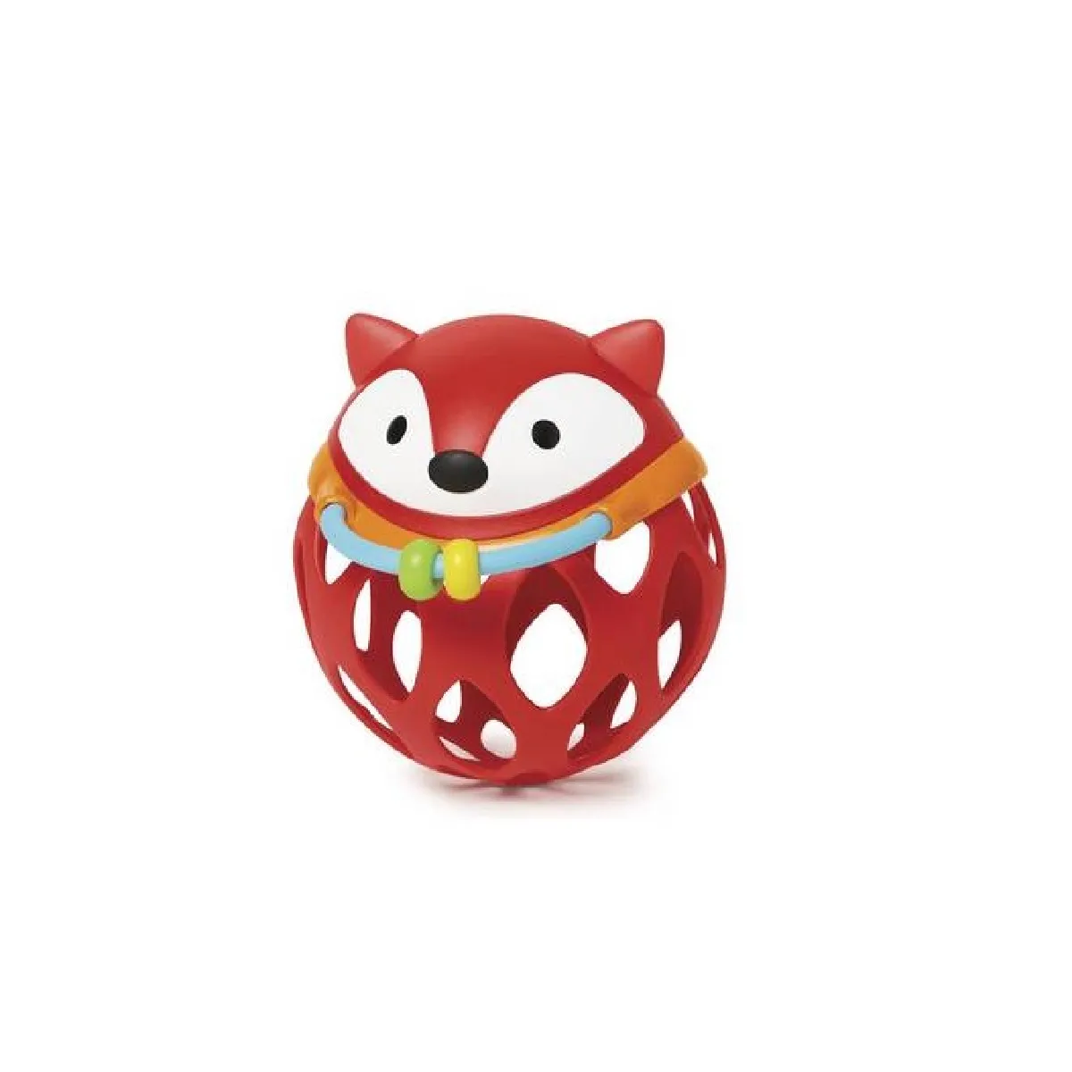 Skip Hop Hochet balle renard anneau de dentition, rouge