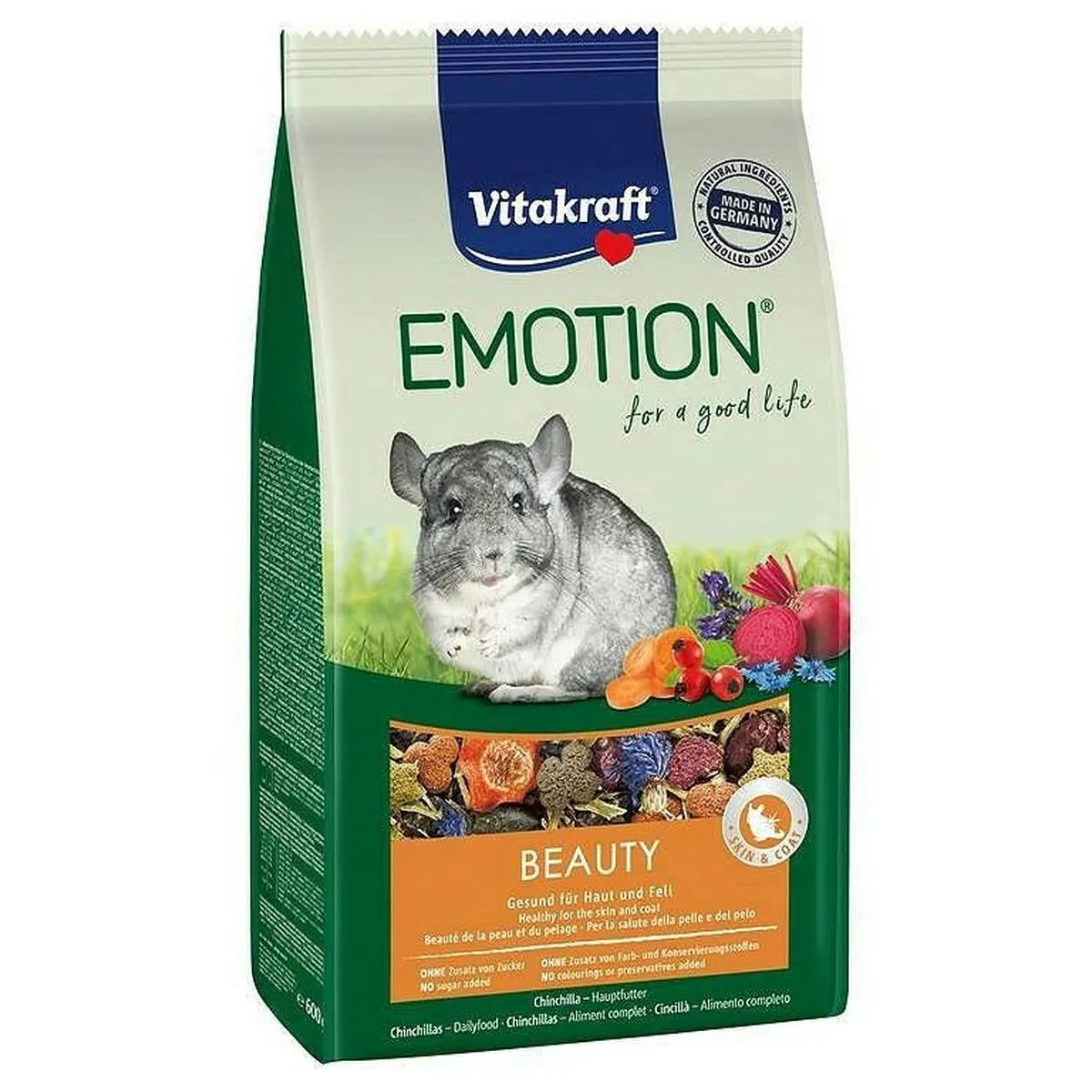 Comparer les prix de Vitakraft Emotion Beauty Selection chinchilla 600 g