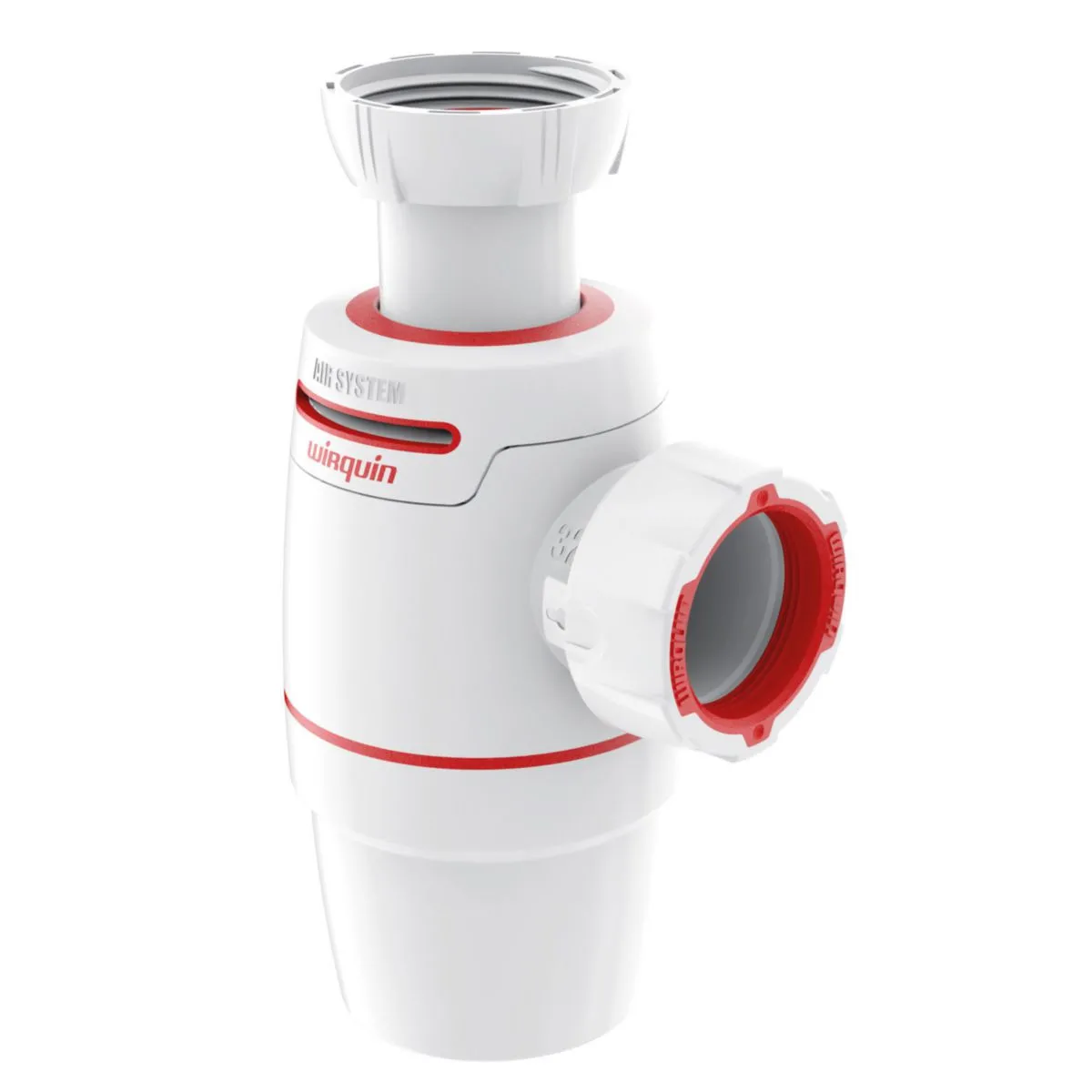 Non Communiqué Siphon Neo Air Lavabo Zero Fuite Bruit Odeur Wirquin Diam.32 Mm - Image 3