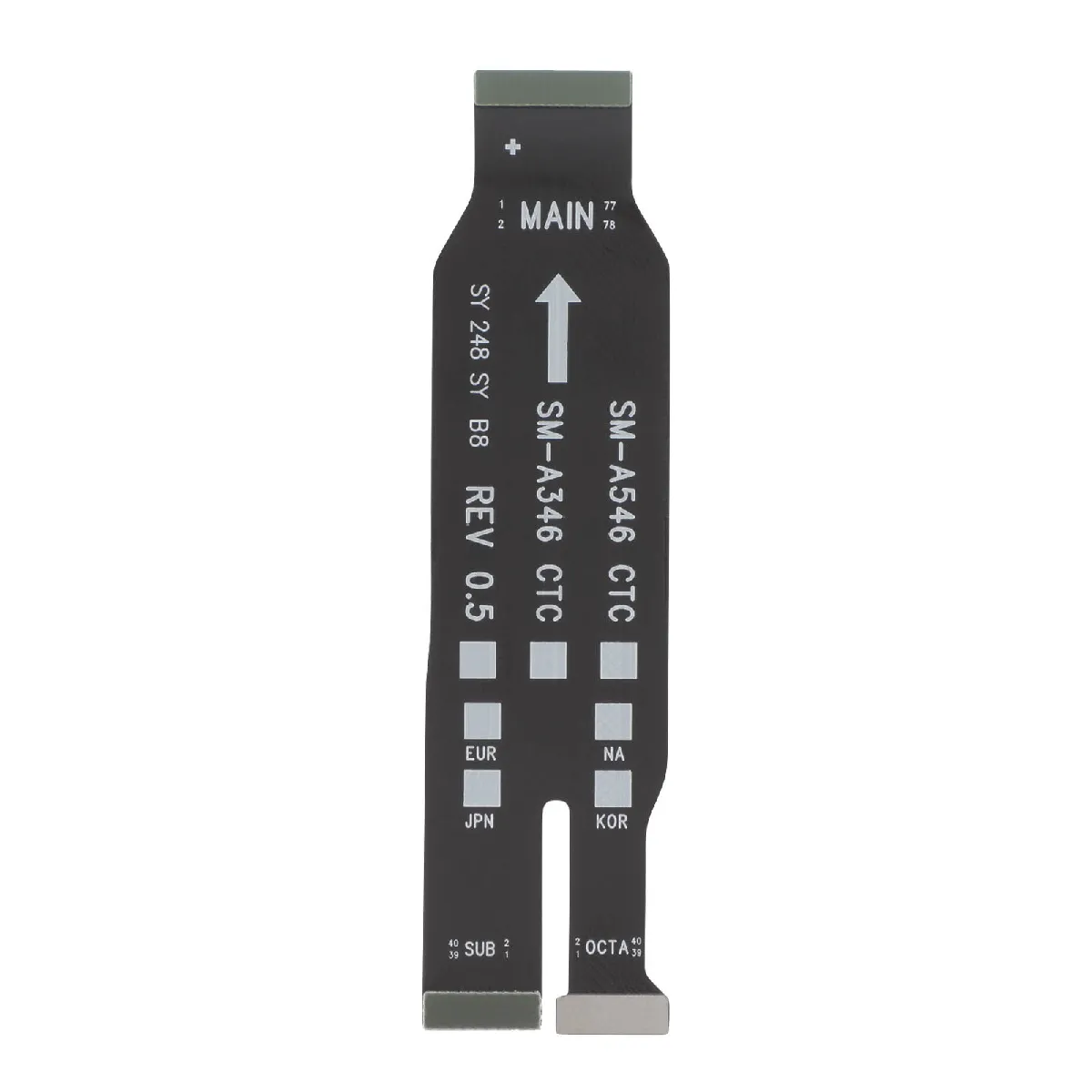 Samsung Noir Nappe Carte Mère - Galaxy A54/A34