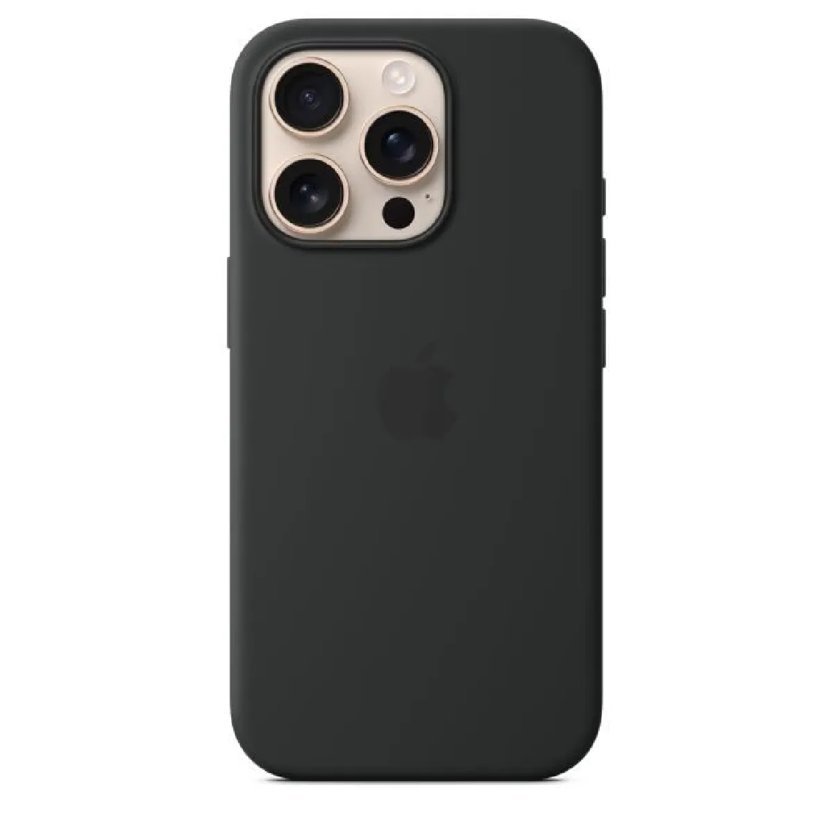 Coque de protection Apple en silicone avec MagSafe pour iPhone 16 Pro Noir - Image 5