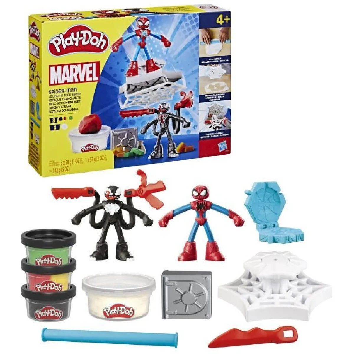 PlayDoh Spider-Man Coffret Attaque Tranchante