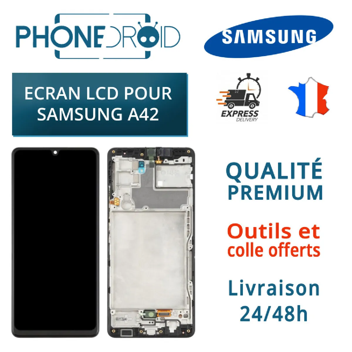 Samsung Galaxy A42 Écran LCD Tactile