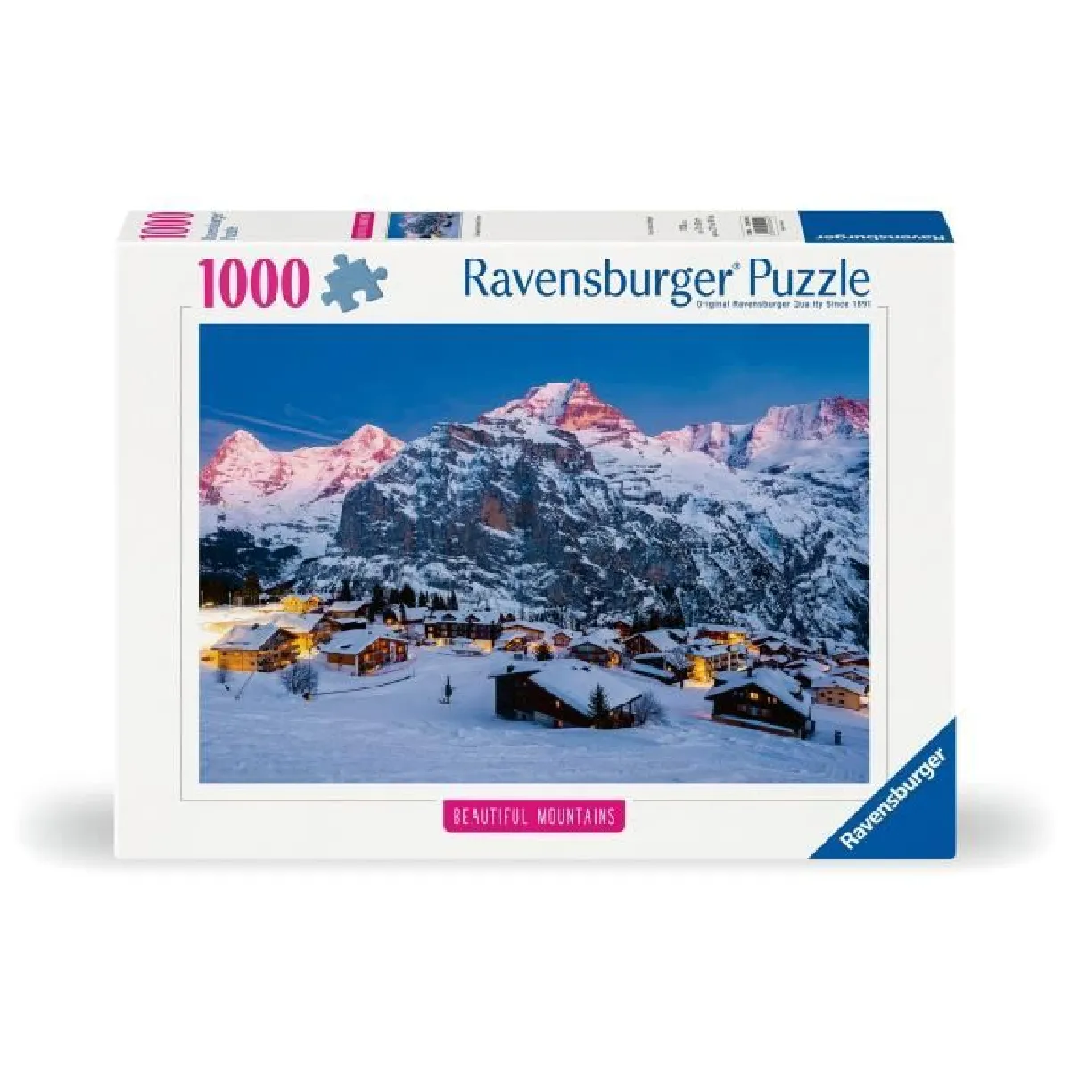 Puzzle 1000 pièces : ?Oberland bernois Mürren Ravensburger France - vue 2
