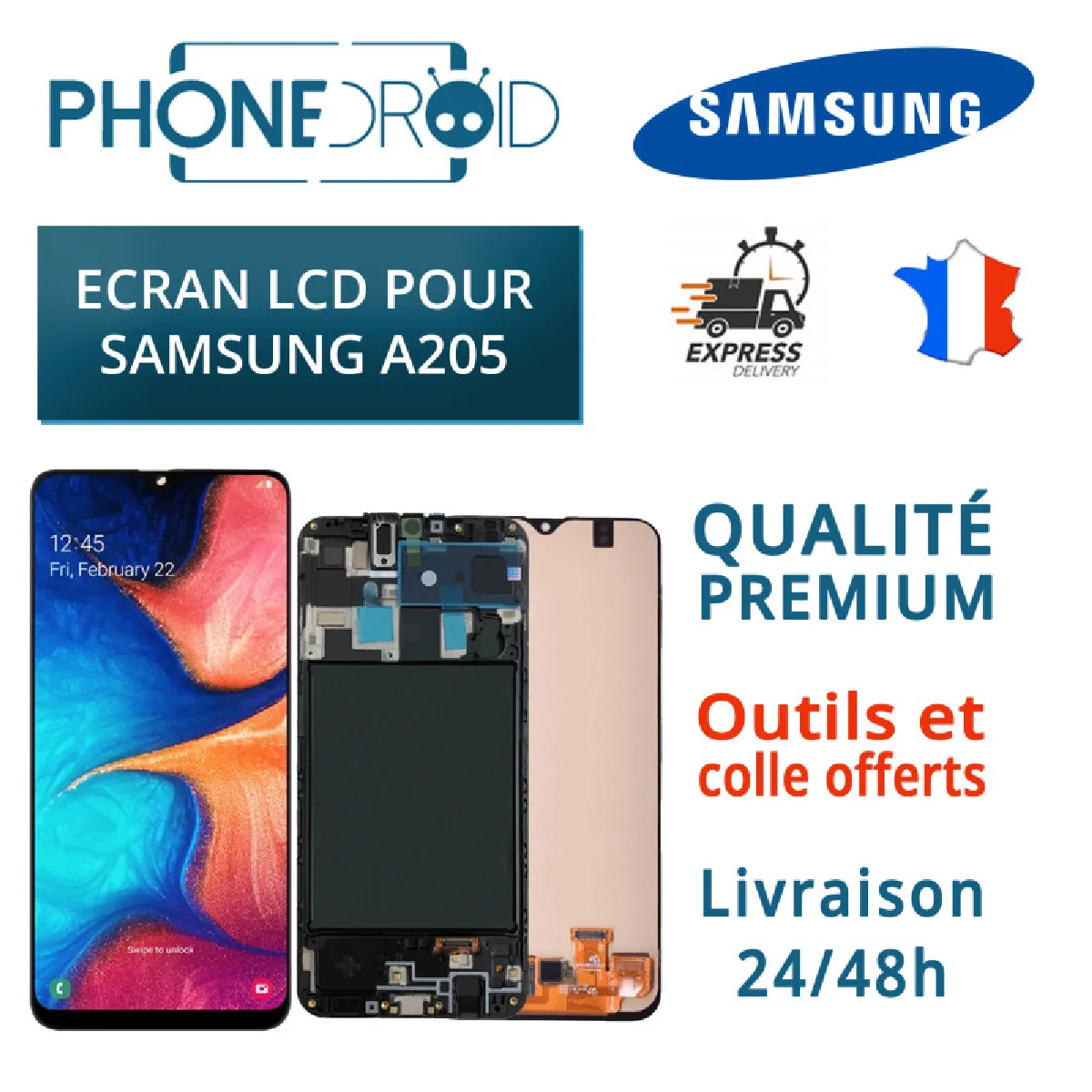 Écran LCD Samsung Galaxy A205