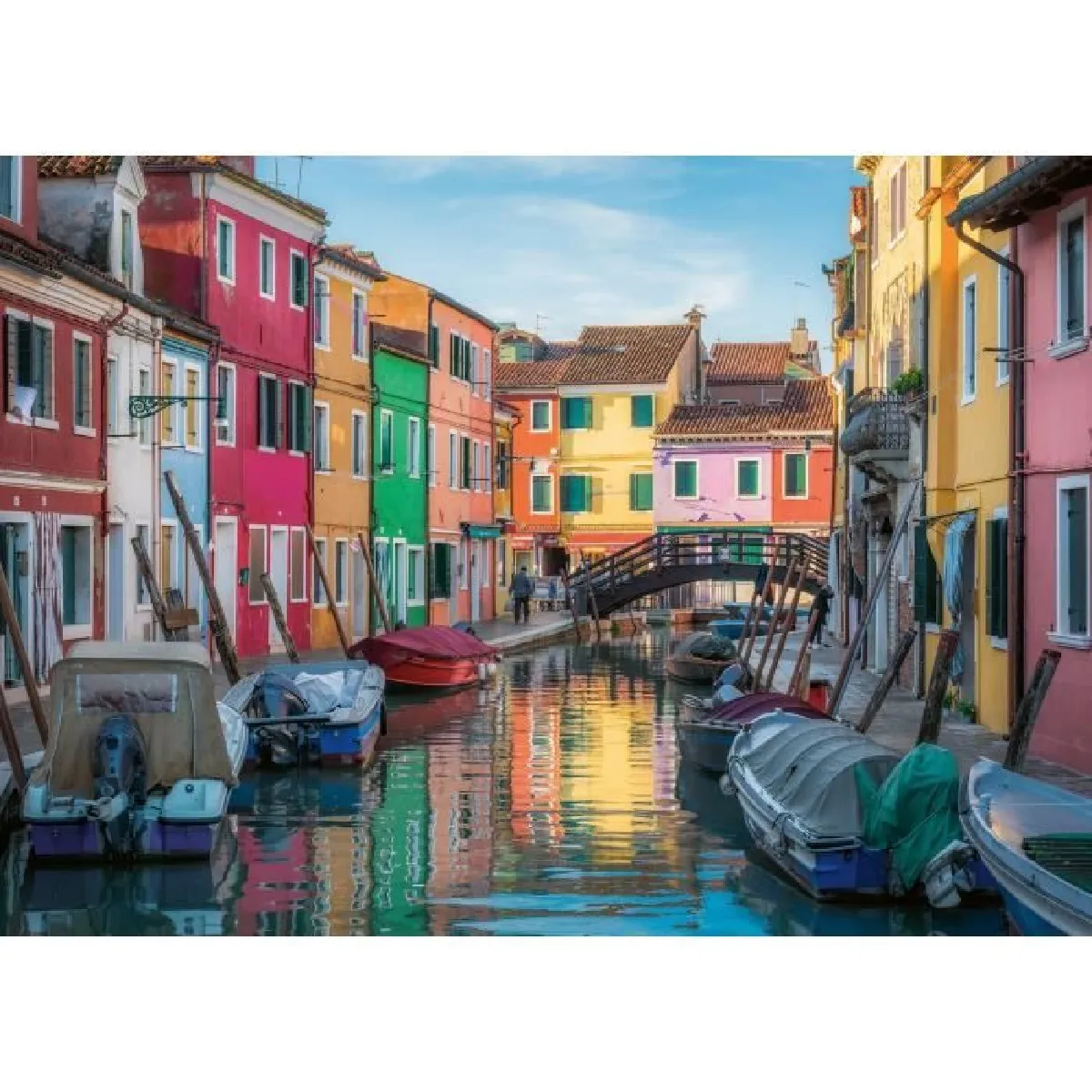 Puzzle 1000 pièces Burano Italie Ravensburger France