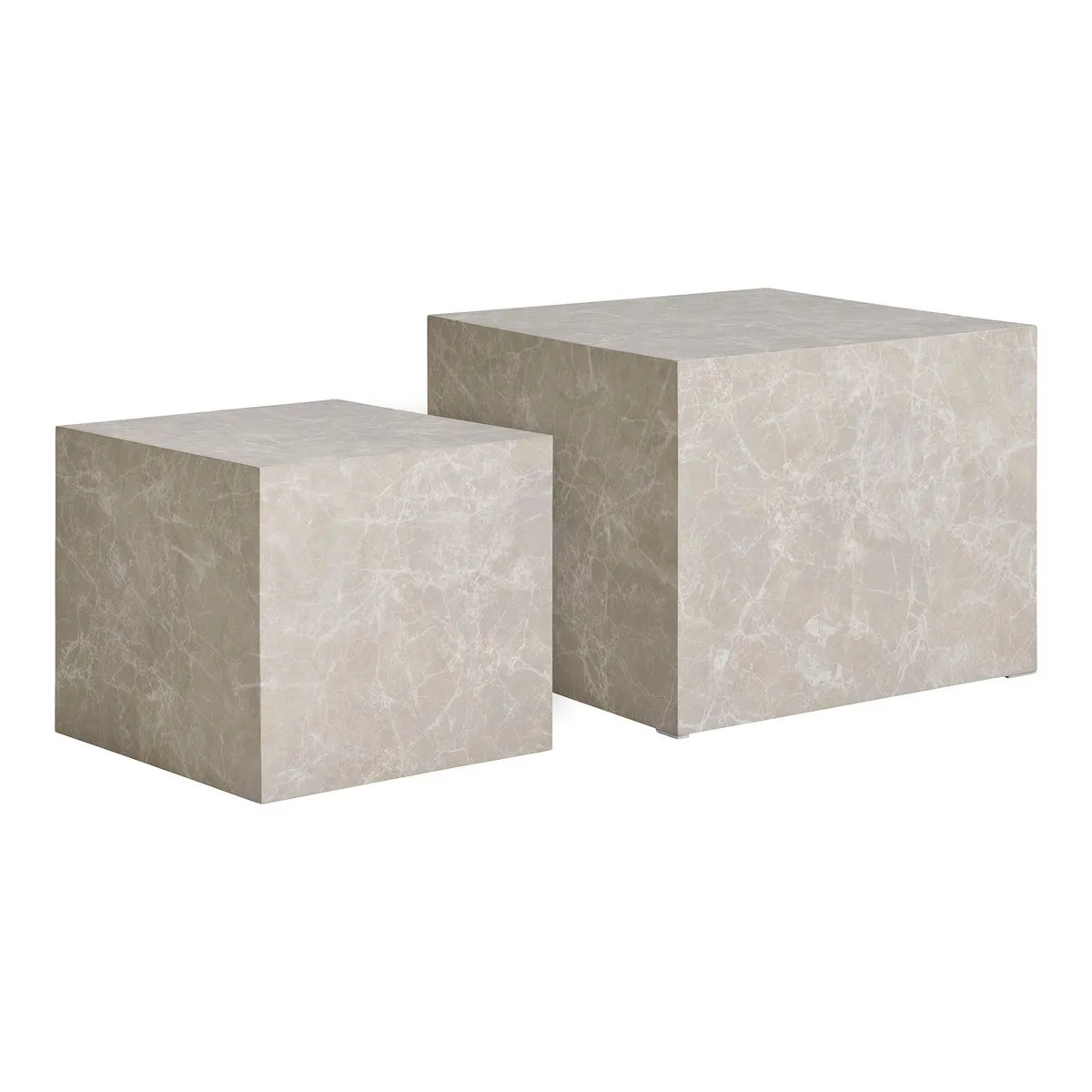 Comparer les prix de Epikasa Table basse Prague - Gris, 50 cm