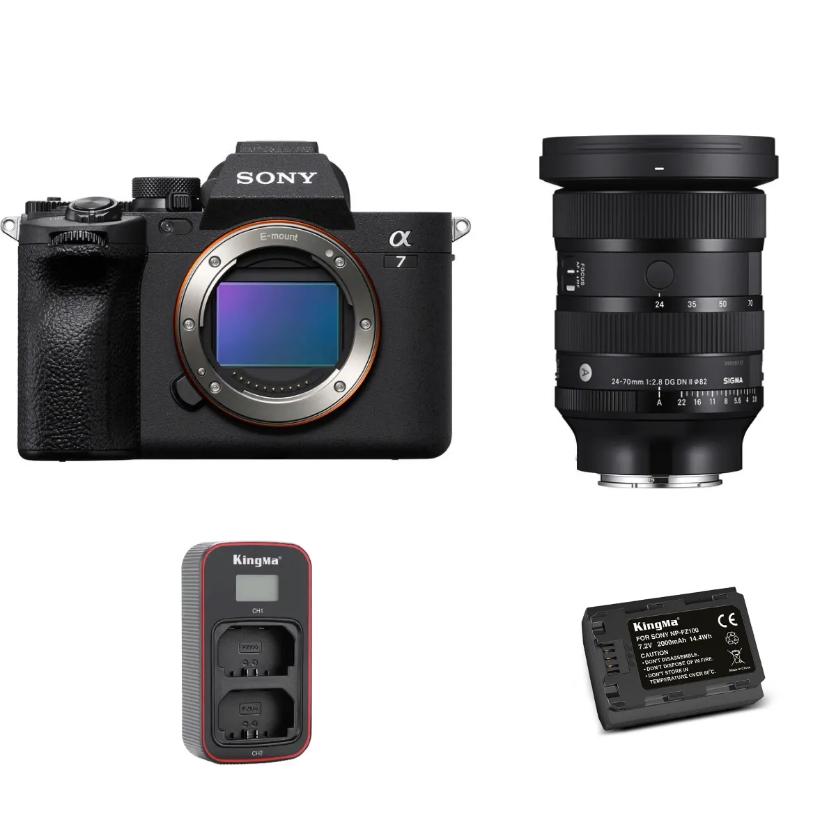 Sony A7 IV 33 Mpix + Objectif Sigma 24 70 /2 8 DG DN Art - vue 2