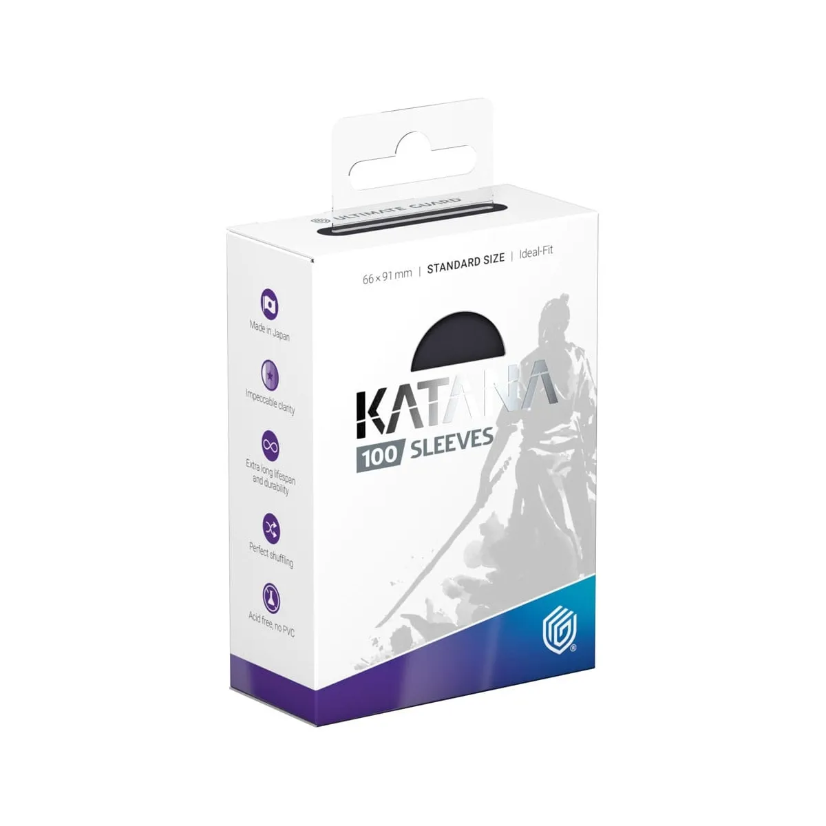 Ultimate Guard - Katana Sleeves - Obsidian Shard