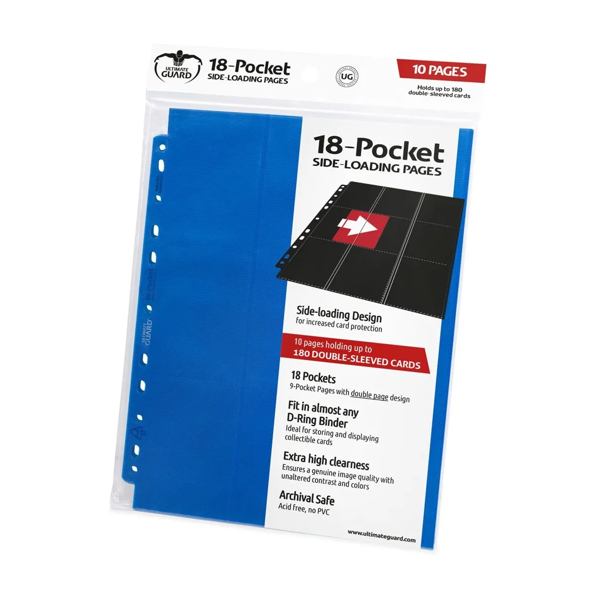 Ultimate Guard Bleu Pages 18-Pocket