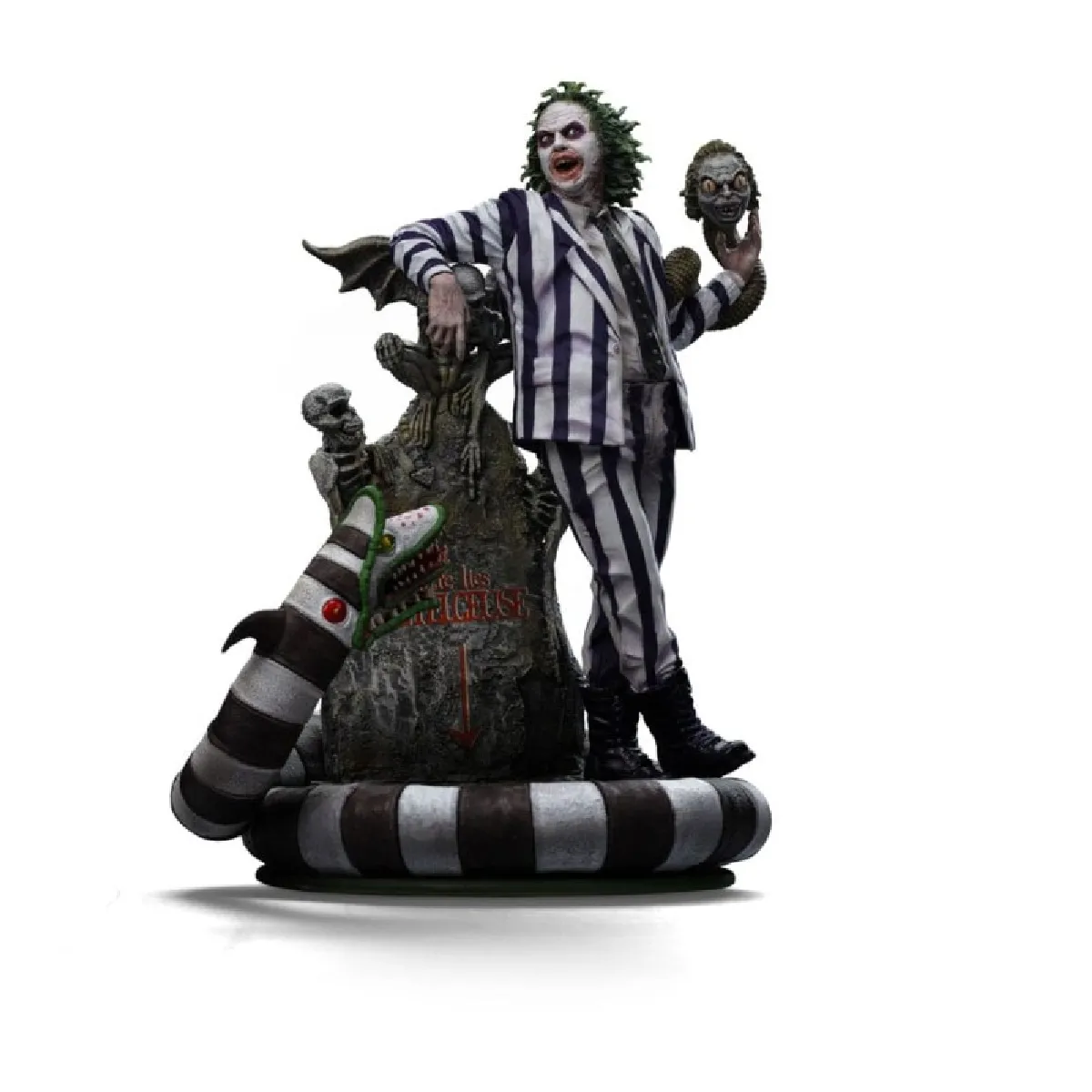 Non Communiqué Statuette Beetlejuice 1 10 Art Scale 19 Cm - Image 3