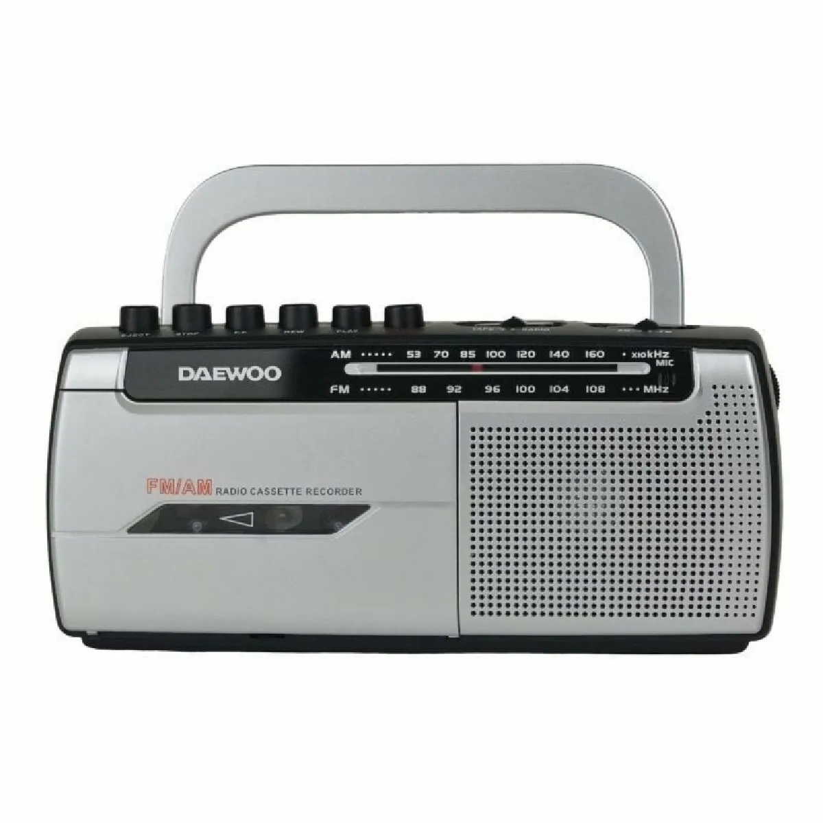 Radio Cassette DAEWOO DW1107 AMFM Enregistreur de cassette Microphone intégré - vue 2