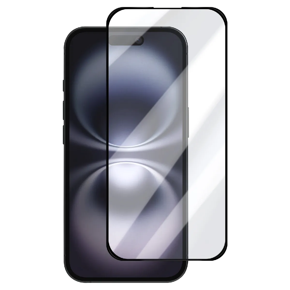 Forcell Transparent Verre Trempé Pour Iphone 16 Dureté 9H Anti-Traces - Neuf - Image 2
