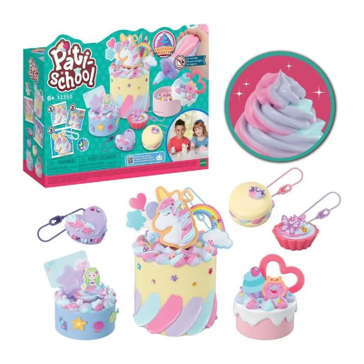 Non Communiqué Rose Pati-School Le Coffret Arc-En-Ciel Deluxe - Image 3
