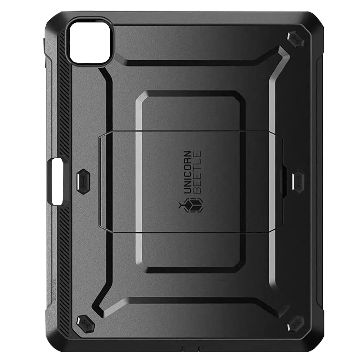 Supcase Noir Coque Intégrale Pour Ipad Pro 12.9 Antichoc Avec Béquille
