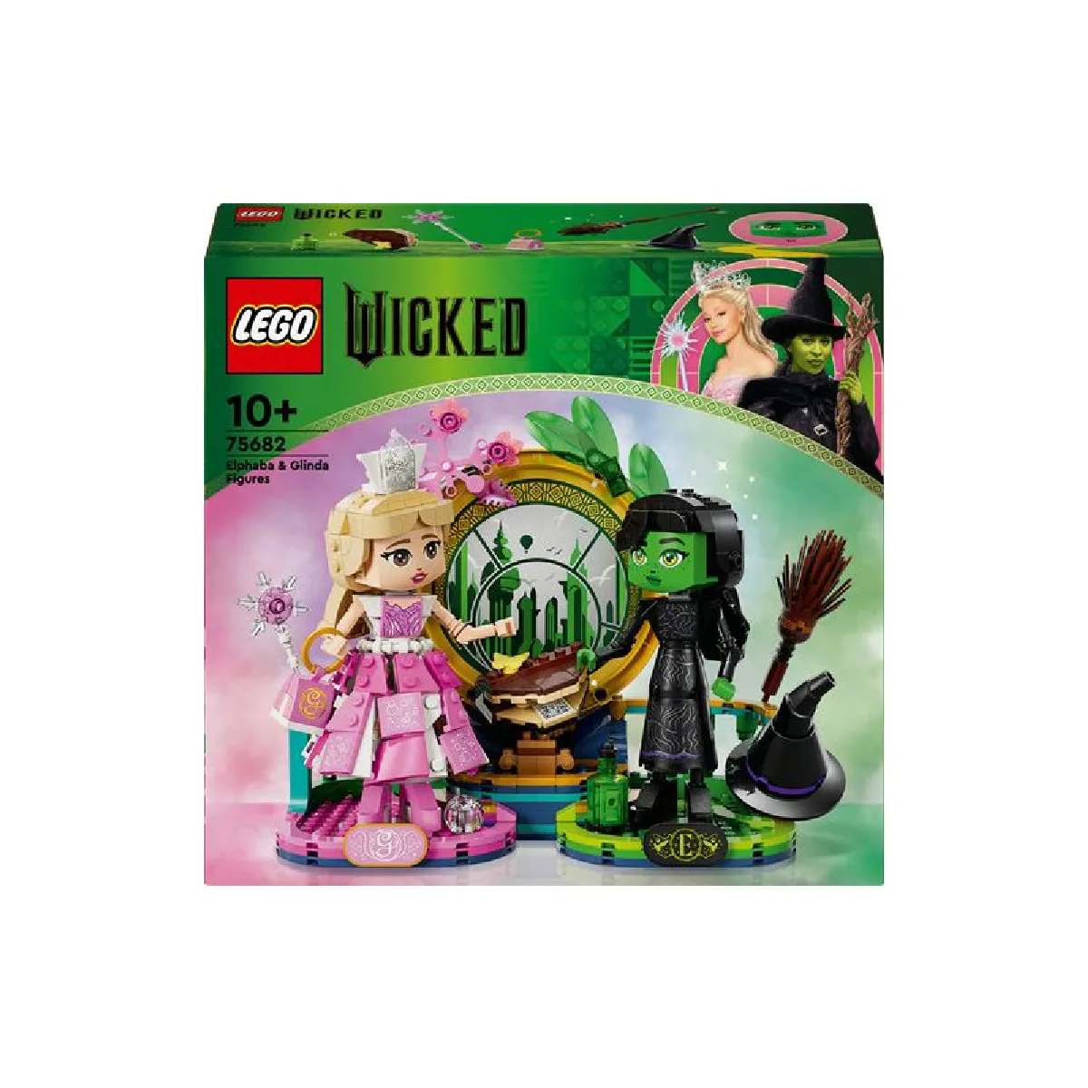 Lego Wicked Figurines D?elphaba Et De Glinda 75682 Lego La Boîte - vue 3