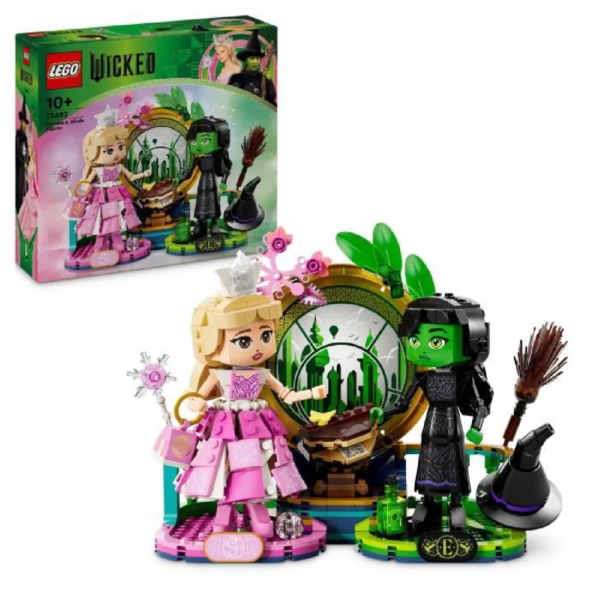 Lego Wicked Figurines D?elphaba Et De Glinda 75682 Lego La Boîte - vue 2