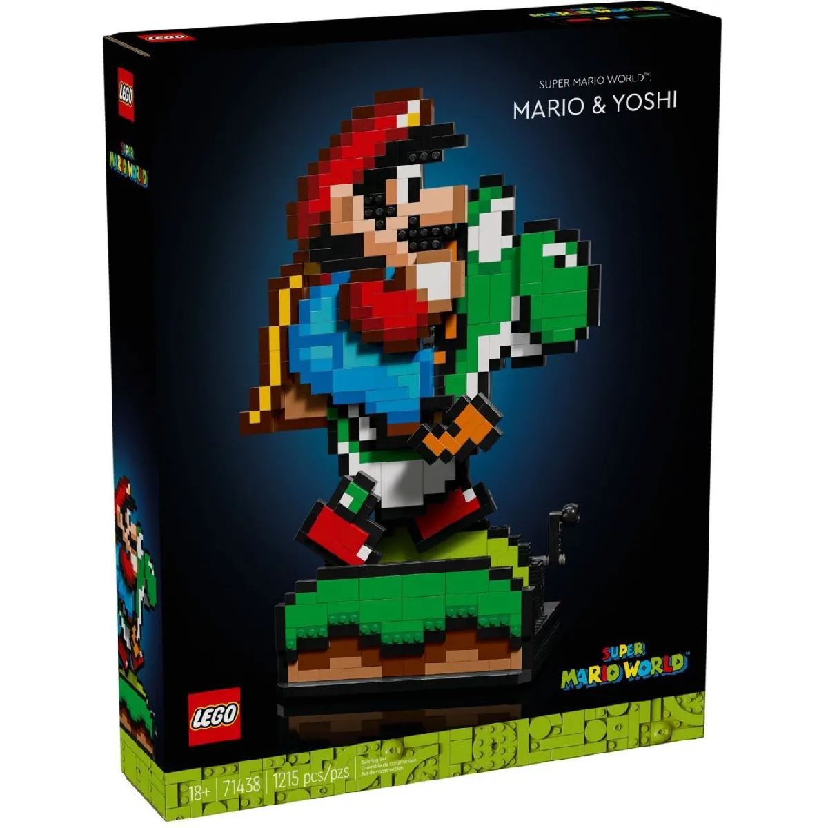 LEGO Super Mario World Mario et Yoshi 71438 - vue 6