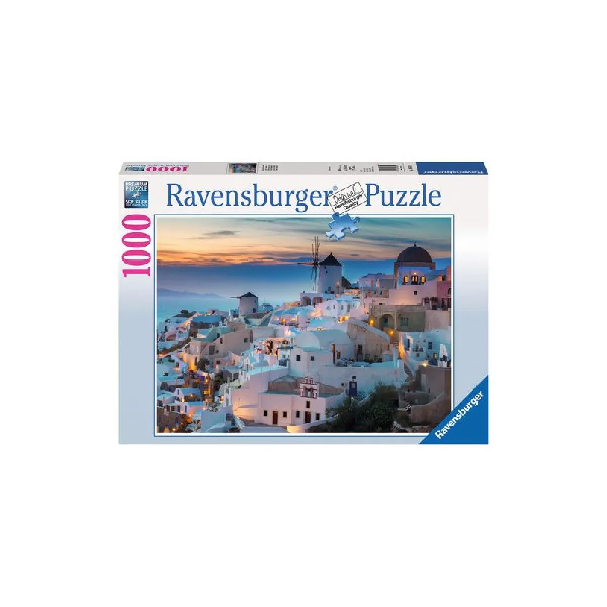 Puzzle 1000 pièces : Soirée à Santorin Ravensburger France - vue 2