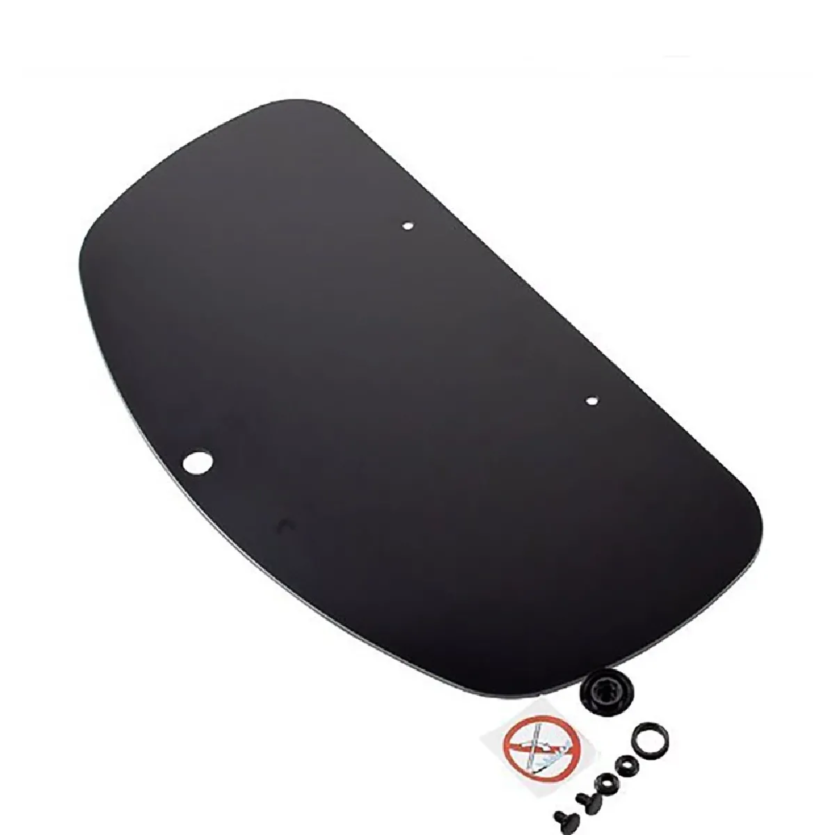 Dometic Noire Couvercle En Verre Pour Table De Cuisson